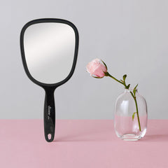 Diane hand mirror portable and lightweight for travel and gym
