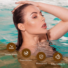 Diesetsr Long-lasting waterproof freckles patches stay put during parties and festivals