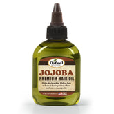 Difeel Jojoba Oil bottle offering premium scalp and hair nourishment.