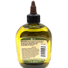 Difeel premium natural hair oil bottle ready for root application