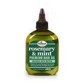 Difeel Rosemary Mint Hair Oil bottle with dropper for daily scalp nourishment.