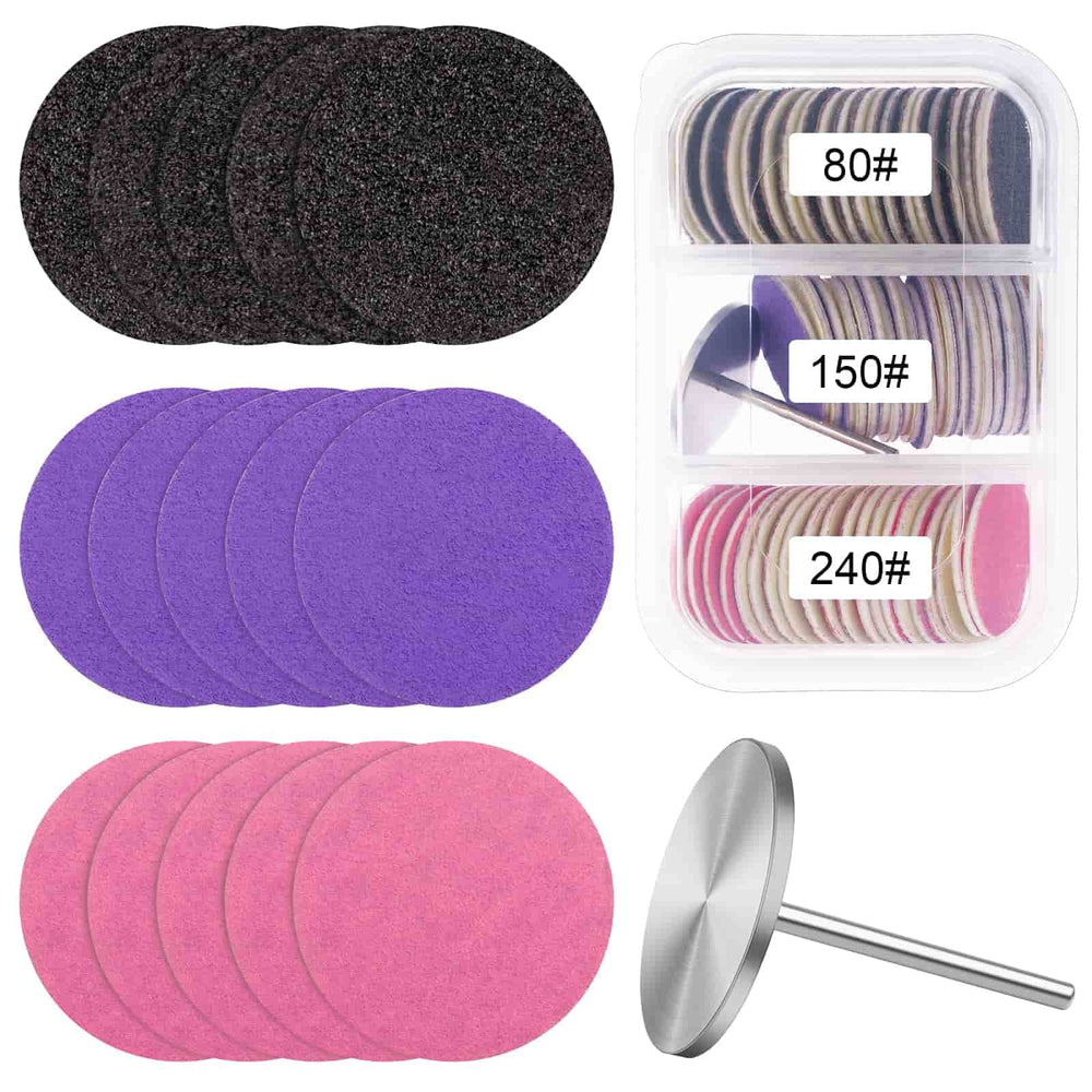 Difenni 80‑grit disc for effective foot care.