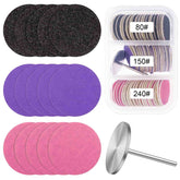 Difenni 80‑grit disc for effective foot care.