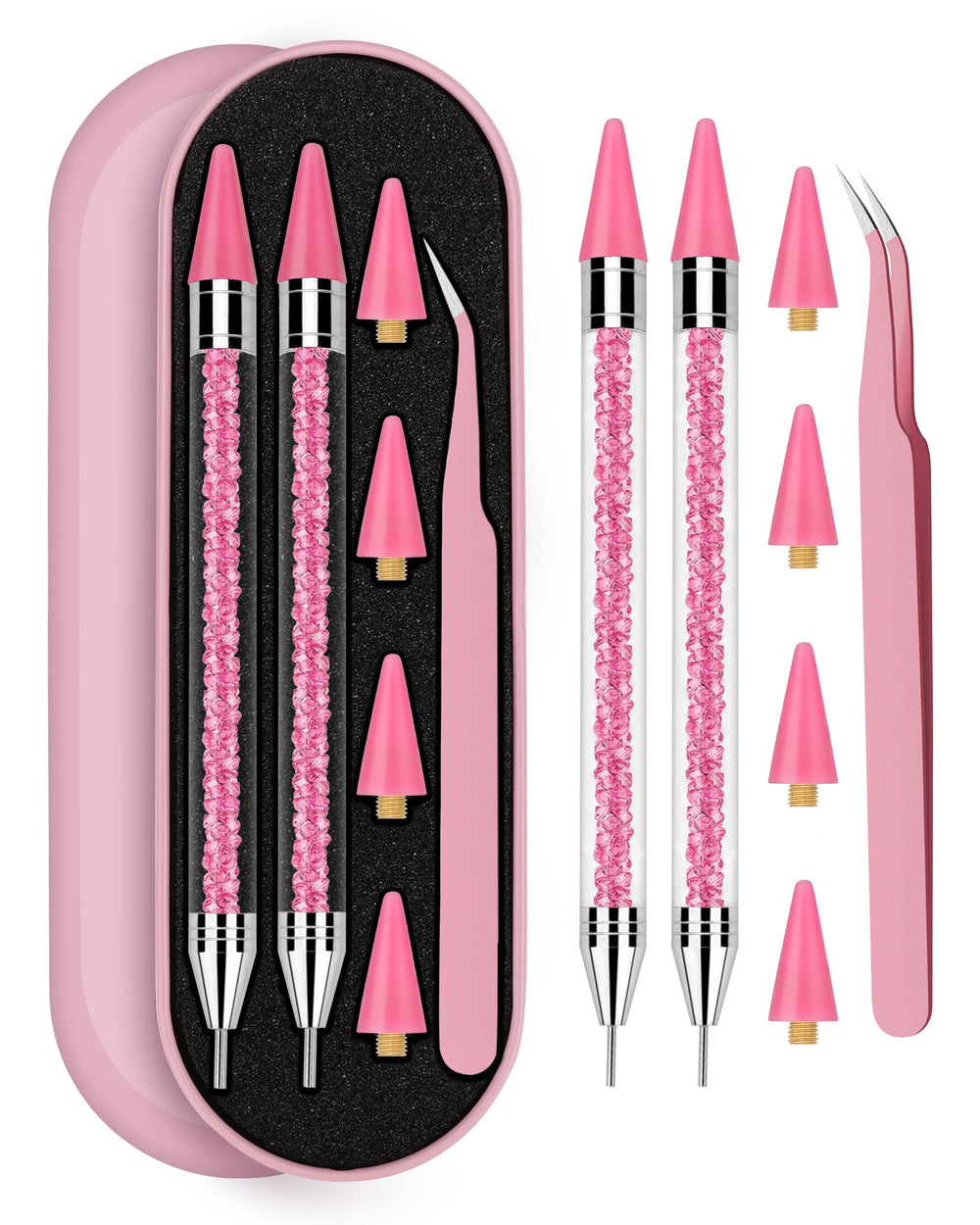 Difenni rhinestone picker tool dual-head for precise stone placement.