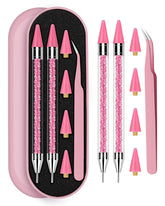 Difenni rhinestone picker tool dual-head for precise stone placement.