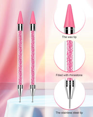 Difenni wax tips close-up showing replaceable tips for crafting.