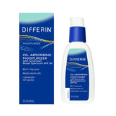 Differin – botella con SPF 30 para uso diario y protección solar suave.