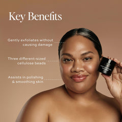 DIME mask texture swatch reveals creamy, whipped consistency.