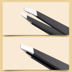 Diodiva slant tweezer close-up for shaping brows with controlled grip