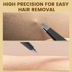 Diodiva pointed-tip tweezers close-up for fine hairs