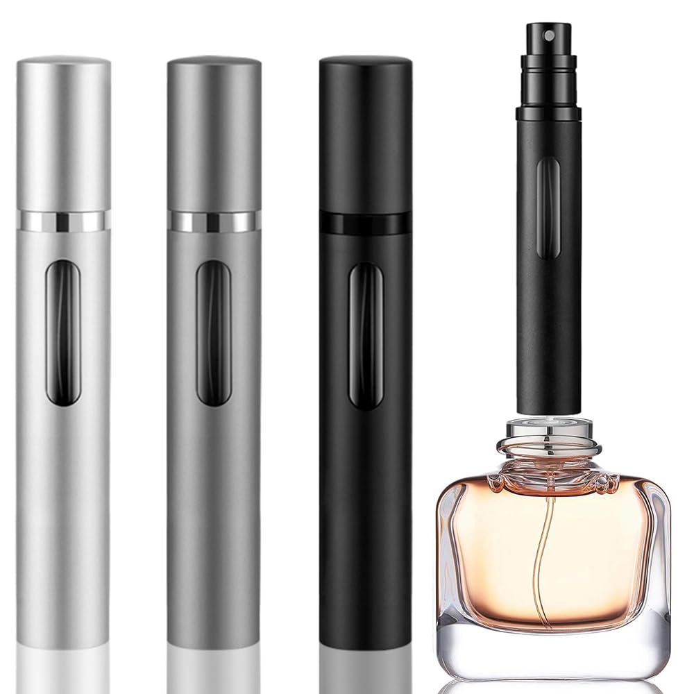 DIOHIO 10ml travel perfume atomizer in a compact bottle for on-the-go fragrance