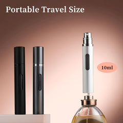 DIOHIO bottom-fill mechanism shows effortless, mess-free refills for busy travelers.