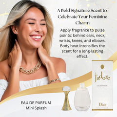 Dior J'adore collectible perfume bottle, an elegant addition to any vanity.