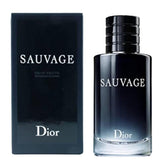 Dior Sauvage mini EDT bottle pour, ideal for on-the-go fragrance moments