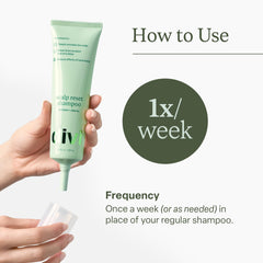 Divi Clarifying label close-up highlighting plant-derived ingredients and glycolic acid