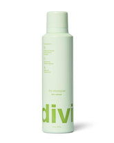Divi dry shampoo spray bottle ready for quick refresh and oil absorption