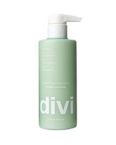 Divi Hydrating Shampoo bottle front highlighting gentle cleansing for scalp care