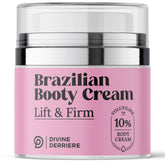 Divine Derriere crema corporal brasileña, textura suave para firmeza de la piel