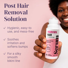 Divine Derriere soothing roll-on applying easily to problem areas