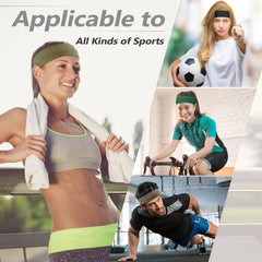 Sweat-absorbent DiyJibb headbands keep your face dry during training sessions.