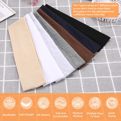 DiyJibb headbands worn by a woman running to show secure non-slip grip