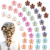 Dizila pinzas flor cristal para cabello, ideal para peinados diarios