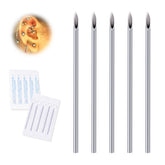 DJCIW aguja 16G ultra afilada para perforaciones precisas y cómodas en oreja