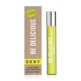 DKNY Be Delicious EDP bottle close-up showcases crisp apple notes for daytime wear.
