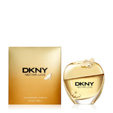 DKNY Nectar Love bottle front view showing the vibrant floral gourmand vibe