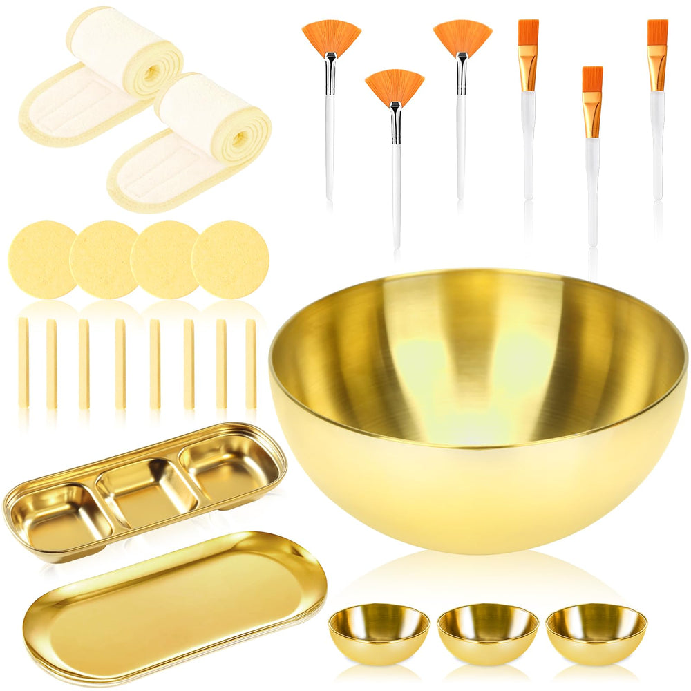 DLUGOPIS gold esthetician supplies kit for a premium at‑home spa experience