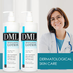 DML Hand application demonstrates targeted moisturization for dry hands