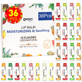 Bálsamo labial DMSKY: lote de 36 sabores para hidratación diaria