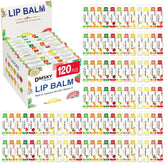 DMSKY lip balm 12 flavors display for daily moisture.