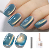Double Rhythm gel ojo de gato hielo: efecto magnético para uñas
