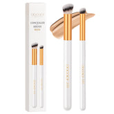 docolor angled kabuki concealer brush 270 for precise under-eye blending and minimal waste
