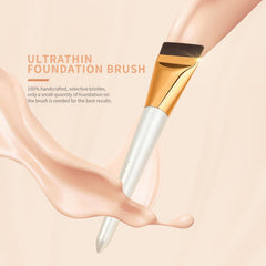 Docolor vegan, no-shed brush minimizes product waste