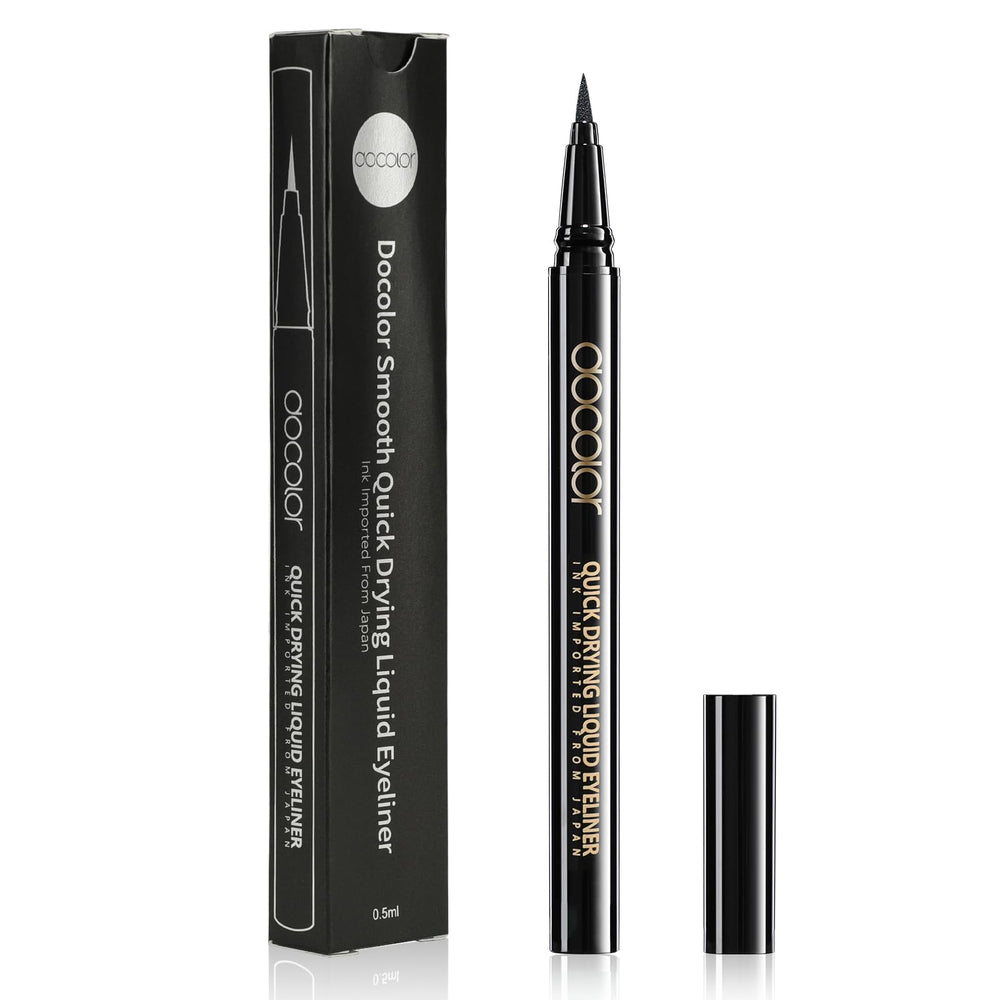 docolor waterproof eyeliner pen with super slim tip for precise lines
