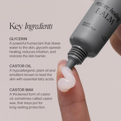 Doctor Rogers Restore apply to dry skin demonstrating barrier-friendly relief.