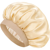 Gorrito Doitory de seda satén para dormir frontal protege el cabello durante la noche