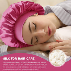 Doitory bonete de doble capa duradera mantiene el color sin manchas en la almohada