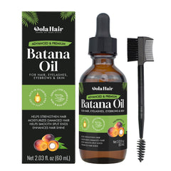 Dolahair Batana Oil: botella del aceite para nutrición capilar.