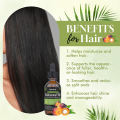 Dolahair Batana Oil: masaje en cuero cabelludo para elasticidad del cabello.