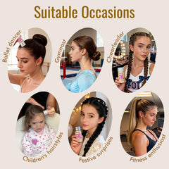 Dolahair Wax Stick adds natural shine without greasy residue