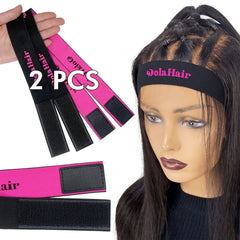 Dolahair invisible bonding dries clear for discreet wig attachment.