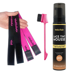 Dolahair lace tint mousse bottle for seamless lace blending with skin