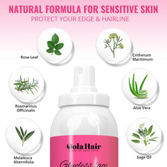 Dolahair water removal easy-clean illustrates simple wash-off with water