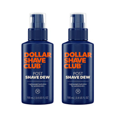 Dollar Shave Club Post Shave Dew 2-pack front view, quick hydration after shaving