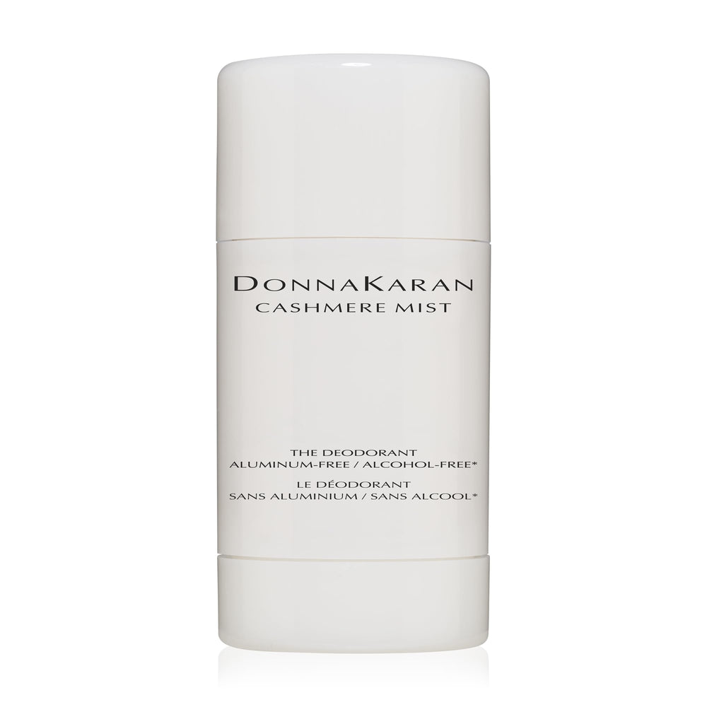 Donna Karan Cashmere Mist deodorant bottle with aluminum-free formula for daily comfort