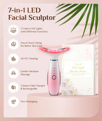 Dopsikn vibrating massage with heat supports a soothing skincare session.