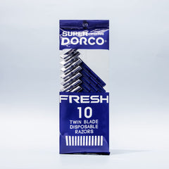 Dorco Fresh razor with ergonomic non-slip handle for secure control